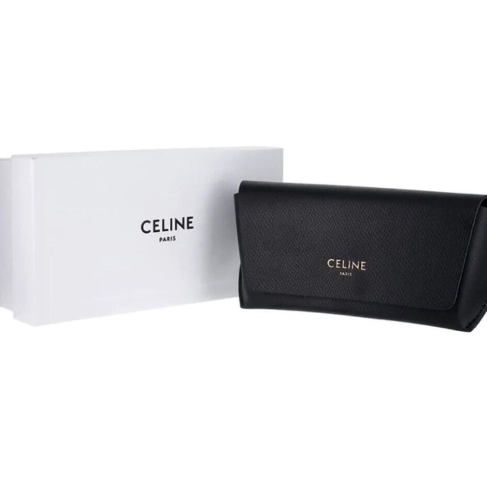 NEW CELINE ROUND EYEGLASSES CL50093I 072 PINK CLEAR CELINE EYEWEAR - Picture 3 of 3